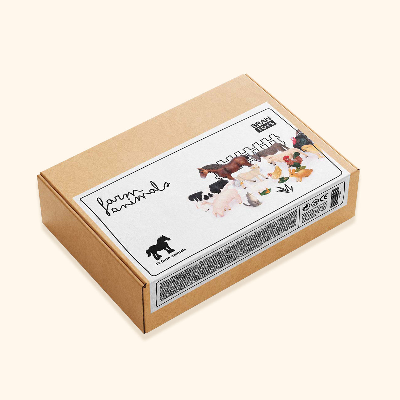 Set mit Bauernhoftier-Figuren