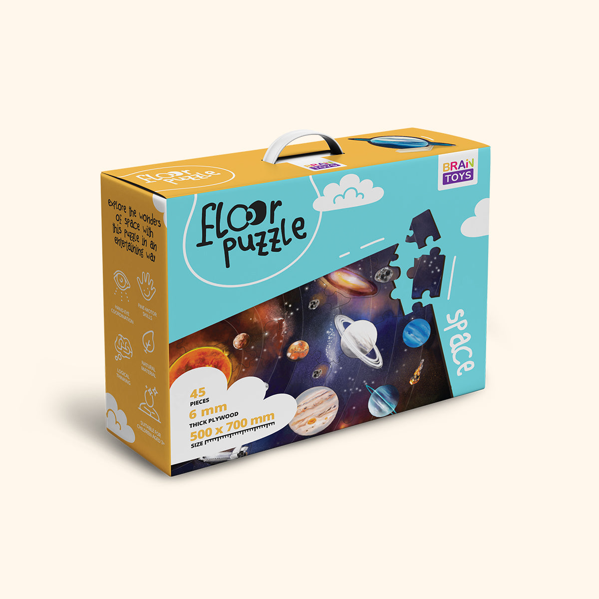 Bodenpuzzle Weltraum