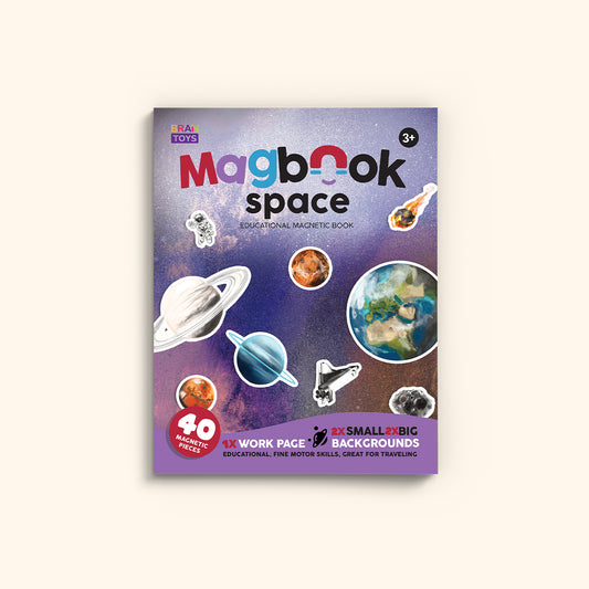 MAGBOOK - Magnetisches Buch - Weltraum