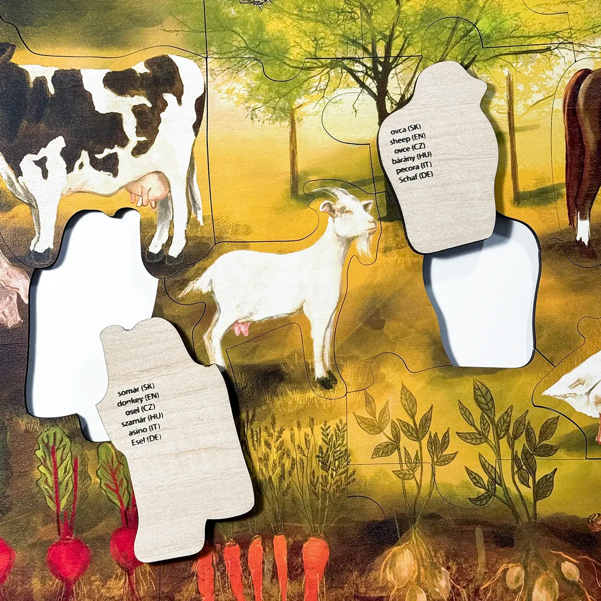 Bodenpuzzle Bauernhof