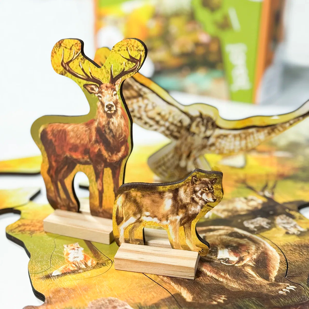 Bodenpuzzle Wald