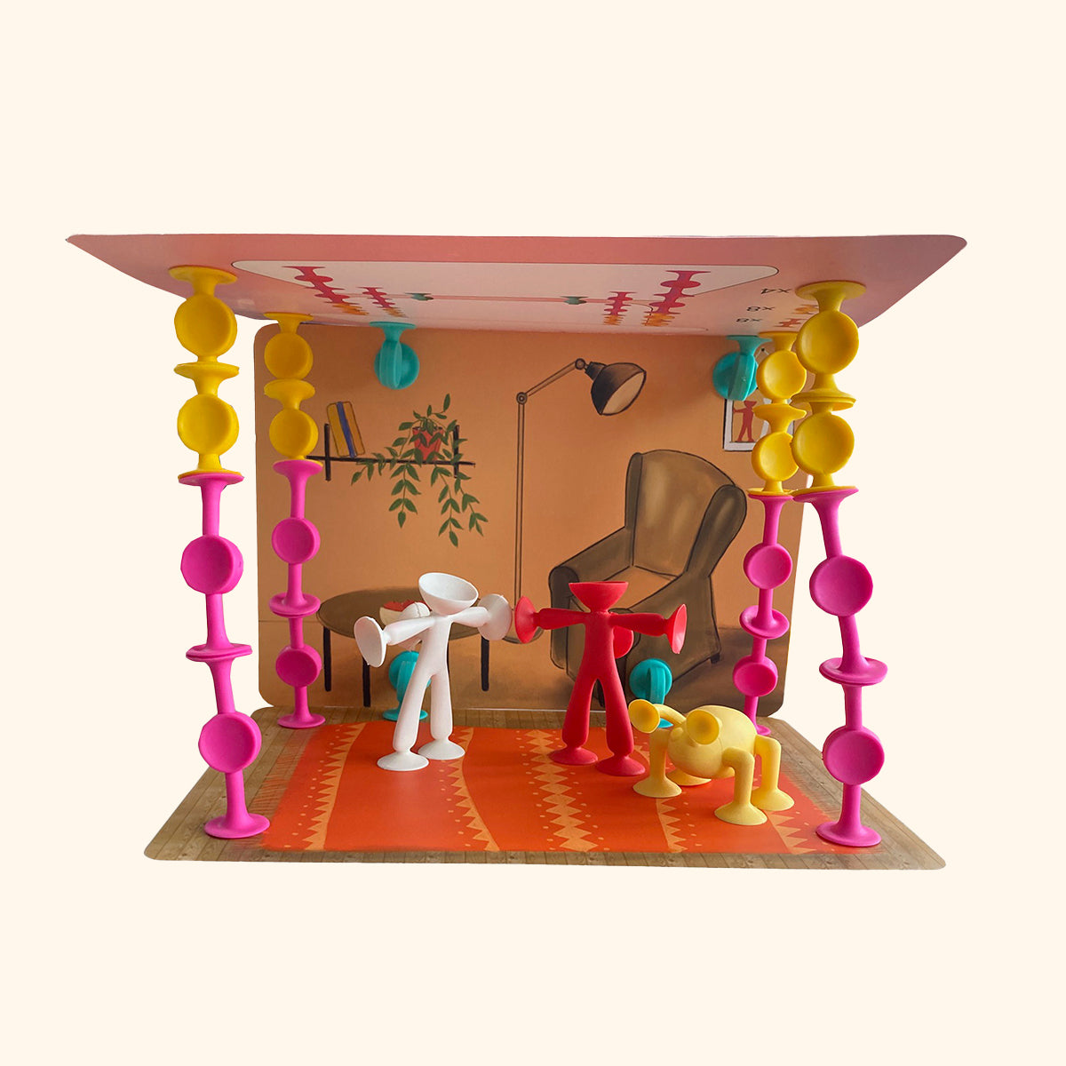 Rainbow Keepers Saugnäpfe-Set 55 Stück