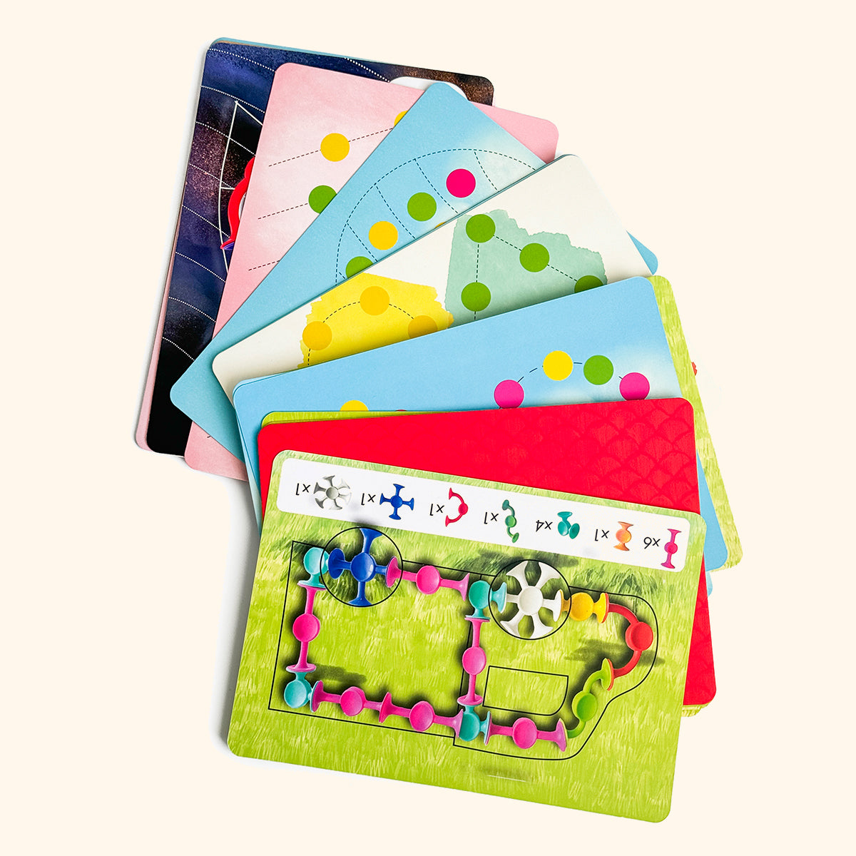 Rainbow Keepers Saugnäpfe-Set 55 Stück