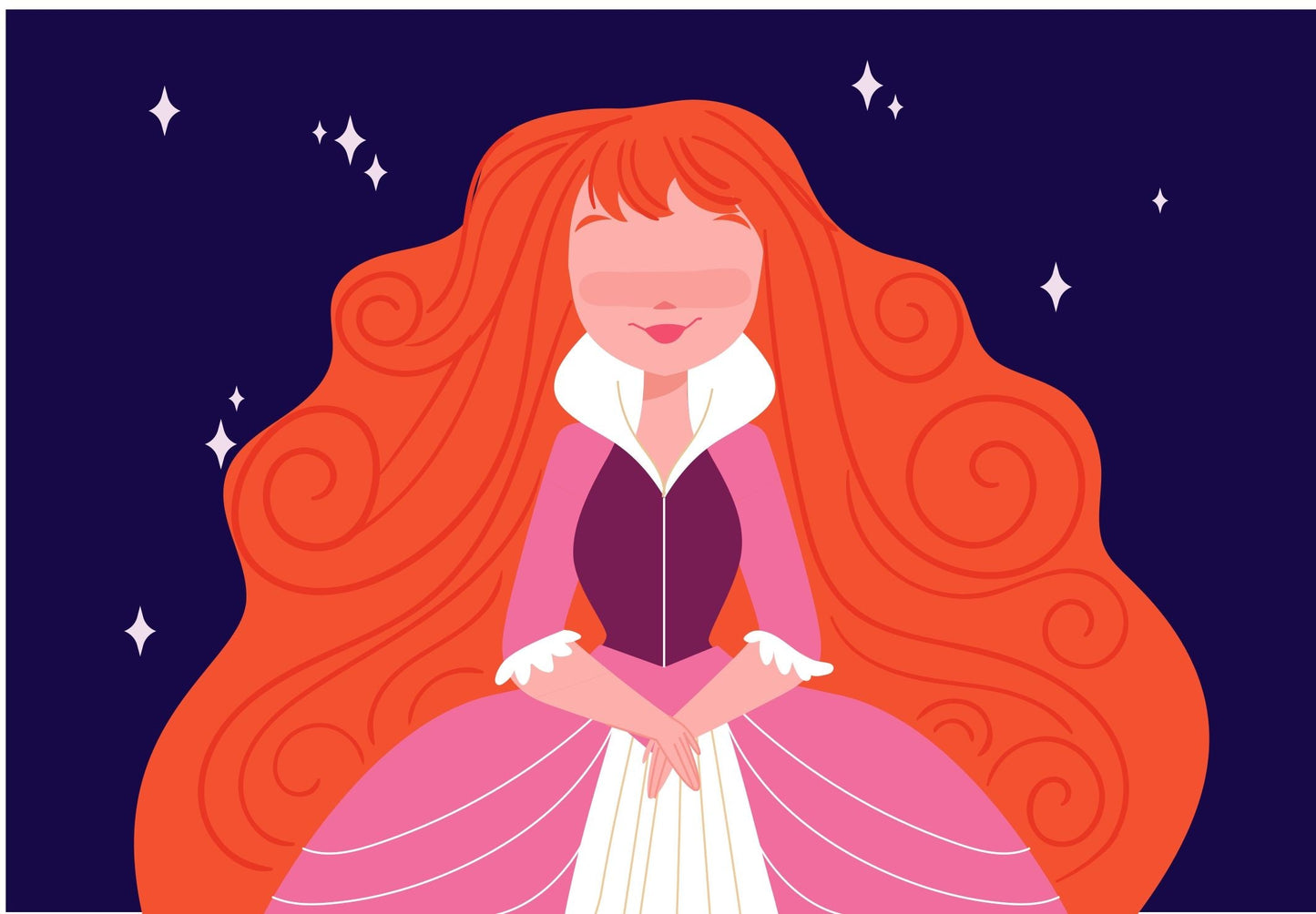 Wiederverwendbares Sticker-Buch – Prinzessin