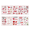Abziehbare Tattoos - Ich liebe dich