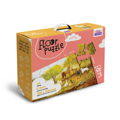 Bodenpuzzle Bauernhof 