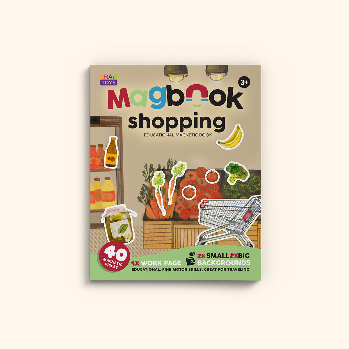 MAGBOOK - Magnetisches Buch - Einkaufen