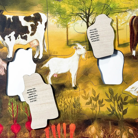 Bodenpuzzle Bauernhof 