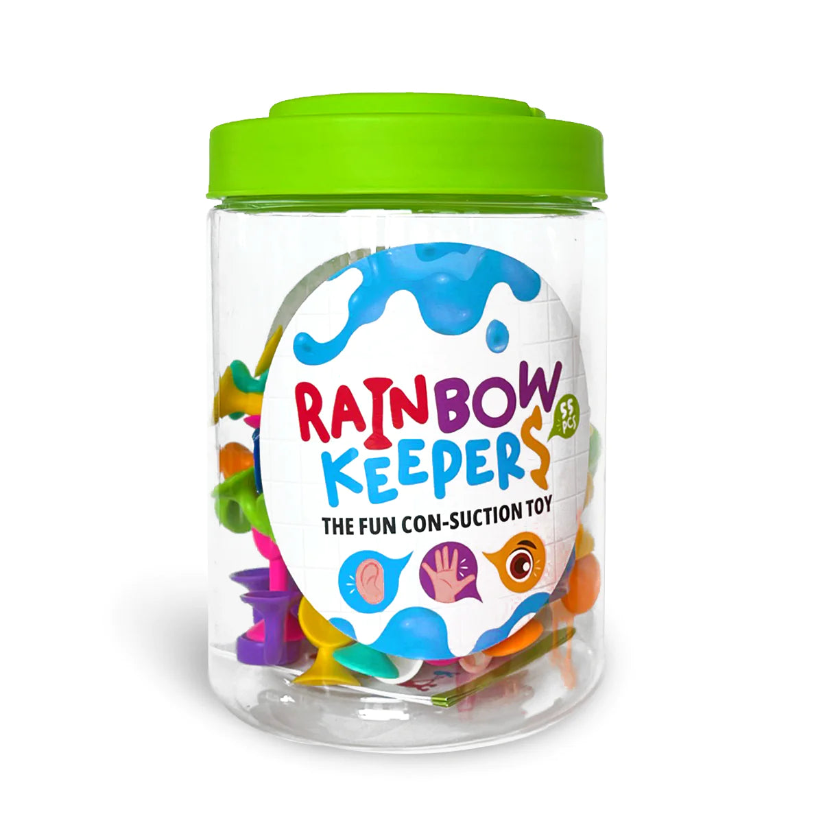Rainbow Keepers Saugnäpfe-Set 55 Stück