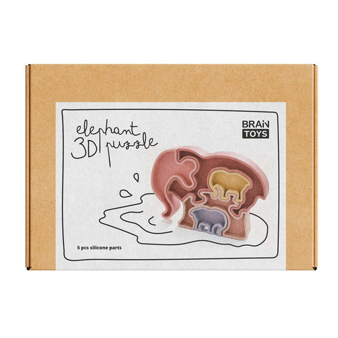 Silikon Elefant 3D-Puzzle