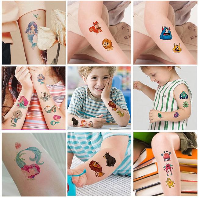 Abziehbare Tattoos - Weltraumreisen